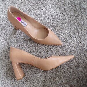NWT Steve Madden Leather heels 8.5